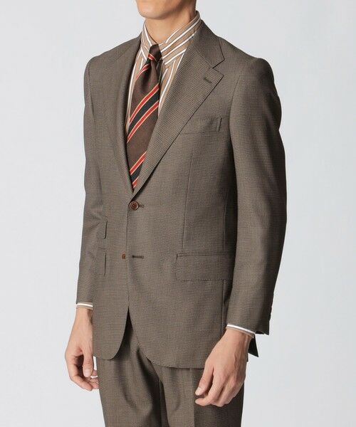 Paul Stuart / ポール・スチュアート セットアップ | 【数量限定】「COLLECTION LINE」ミニチェック柄スーツ | 詳細4