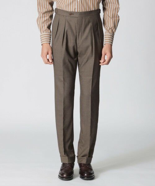 Paul Stuart / ポール・スチュアート セットアップ | 【数量限定】「COLLECTION LINE」ミニチェック柄スーツ | 詳細12