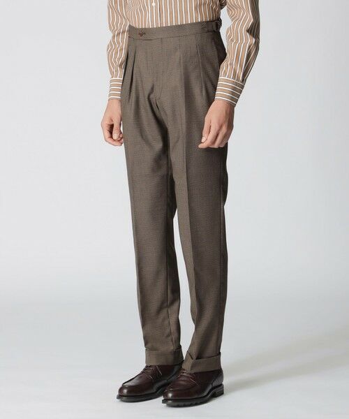 Paul Stuart / ポール・スチュアート セットアップ | 【数量限定】「COLLECTION LINE」ミニチェック柄スーツ | 詳細13