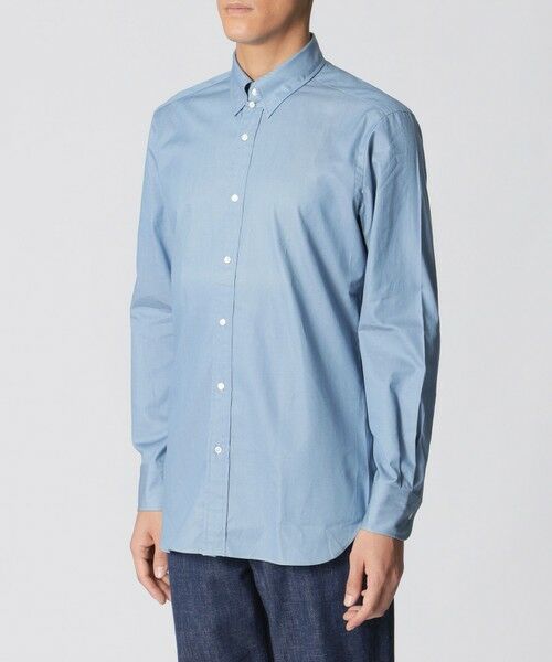 Paul Stuart / ポール・スチュアート シャツ・ブラウス | 【数量限定】「COLLECTION LINE」インディゴ染めデニム　タブカラードレスシャツ | 詳細3
