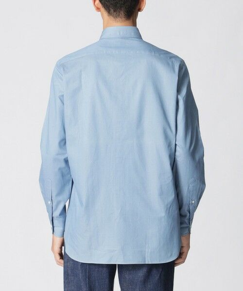 Paul Stuart / ポール・スチュアート シャツ・ブラウス | 【数量限定】「COLLECTION LINE」インディゴ染めデニム　タブカラードレスシャツ | 詳細4