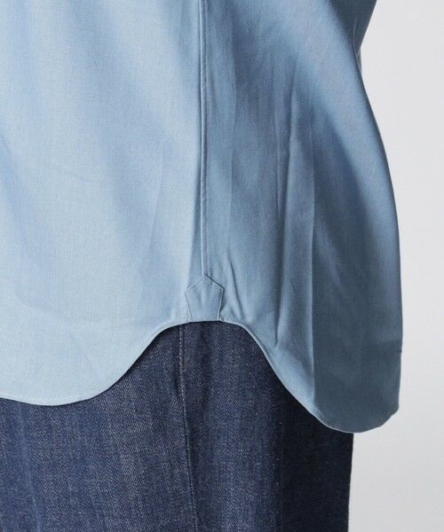 Paul Stuart / ポール・スチュアート シャツ・ブラウス | 【数量限定】「COLLECTION LINE」インディゴ染めデニム　タブカラードレスシャツ | 詳細6
