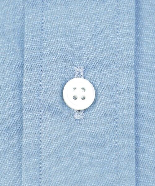 Paul Stuart / ポール・スチュアート シャツ・ブラウス | 【数量限定】「COLLECTION LINE」インディゴ染めデニム　タブカラードレスシャツ | 詳細7