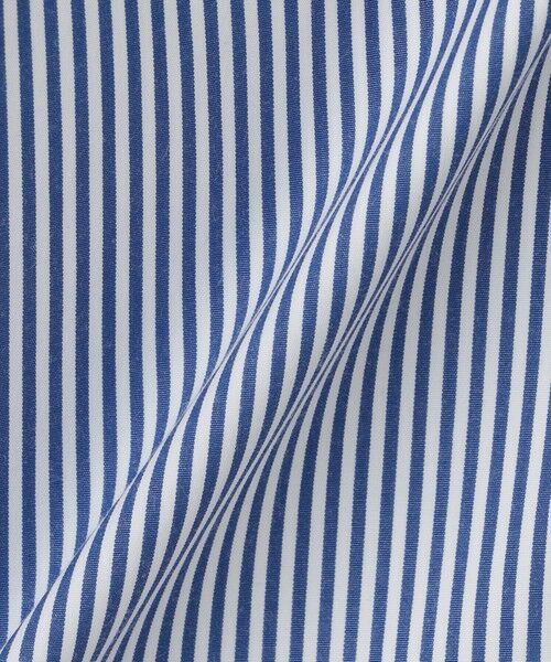 Paul Stuart / ポール・スチュアート シャツ・ブラウス | 【数量限定】「COLLECTION LINE」ストライプ柄　セミワイドカラードレスシャツ | 詳細8