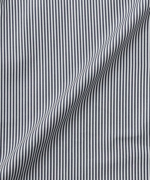 Paul Stuart / ポール・スチュアート シャツ・ブラウス | 【数量限定】「COLLECTION LINE」ストライプ柄　セミワイドカラードレスシャツ | 詳細9