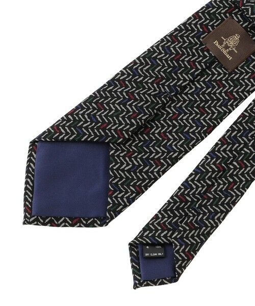 Paul Stuart / ポール・スチュアート ネクタイ | 【COLLECTION LINE】ネクタイ/へリンボン柄 | 詳細1