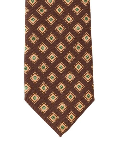 Paul Stuart / ポール・スチュアート ネクタイ | 【COLLECTION LINE】ネクタイ/ダイヤ小紋柄 | 詳細2