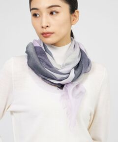 Paul Stuart / ポール・スチュアート マフラー・ショール・スヌード・ストール | ブロックラメストール