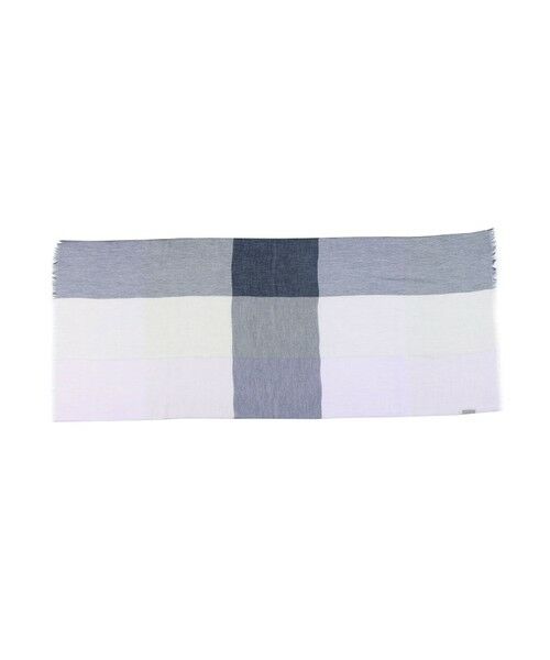 Paul Stuart / ポール・スチュアート マフラー・ショール・スヌード・ストール | ブロックラメストール | 詳細3