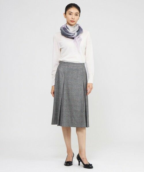 Paul Stuart / ポール・スチュアート マフラー・ショール・スヌード・ストール | ブロックラメストール | 詳細1