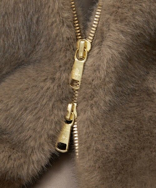 Paul Stuart / ポール・スチュアート マフラー・ショール・スヌード・ストール | 【eclat掲載】シンセティックファーフーディージレ | 詳細9