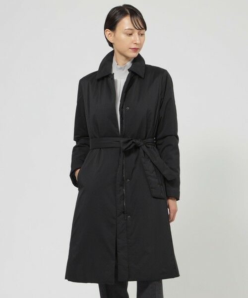 Paul Stuart / ポール・スチュアート その他アウター | 【BLACK OF BLACKs/はっ水】ソフトタフタ コート | 詳細12