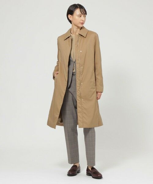 Paul Stuart / ポール・スチュアート その他アウター | 【BLACK OF BLACKs/はっ水】ソフトタフタ コート | 詳細2