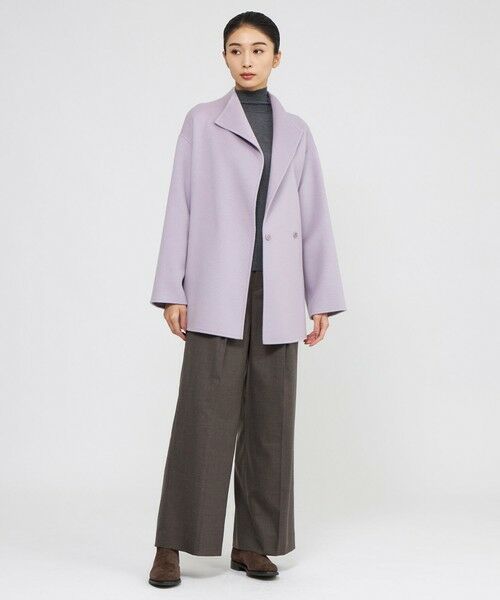 Paul Stuart / ポール・スチュアート その他アウター | 【Nikkei magazine/eclat掲載】ウールリバー　コート | 詳細4