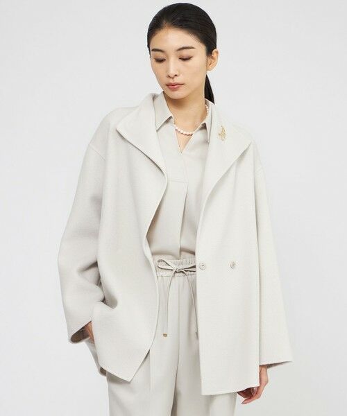 Paul Stuart / ポール・スチュアート その他アウター | 【Nikkei magazine/eclat掲載】ウールリバー　コート | 詳細14