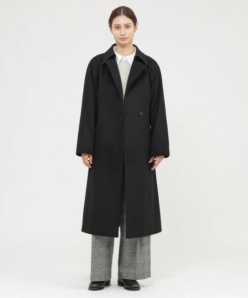 Paul Stuart / ポール・スチュアート その他アウター | 【eclat掲載】ウールカシミヤビーバー　コート | 詳細2