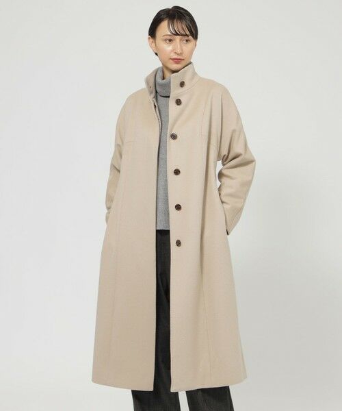 Paul Stuart / ポール・スチュアート その他アウター | 【WEB・一部店舗限定】ウールビーバー コート(ベージュ)