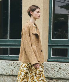 Paul Stuart / ポール・スチュアート その他アウター | 【eclat掲載】ソフトミックスツイード　コート