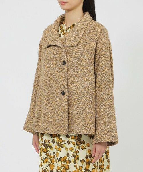 Paul Stuart / ポール・スチュアート その他アウター | 【eclat掲載】ソフトミックスツイード　コート | 詳細6