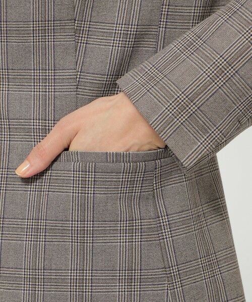Paul Stuart / ポール・スチュアート その他アウター | 【ウォッシャブル】裏起毛チェック　ジャケット | 詳細7