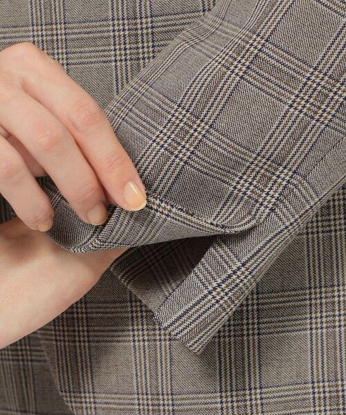 Paul Stuart / ポール・スチュアート その他アウター | 【ウォッシャブル】裏起毛チェック　ジャケット | 詳細8