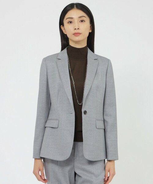 Paul Stuart/ポール・スチュアート 【WEB・一部店舗限定】ライトダブルウール? ジャケット グレー 4 Paul Stuart/ポール・スチュアート 【WEB・一部店舗限定】ライトダブルウール? ジャケット グレー 4