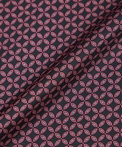 Paul Stuart / ポール・スチュアート ロング・マキシ丈ワンピース | 【ウォッシャブル】デュアルサークルプリント　ワンピース | 詳細9