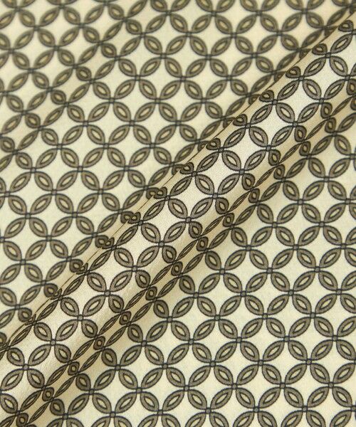 Paul Stuart / ポール・スチュアート ロング・マキシ丈ワンピース | 【ウォッシャブル】デュアルサークルプリント　ワンピース | 詳細10