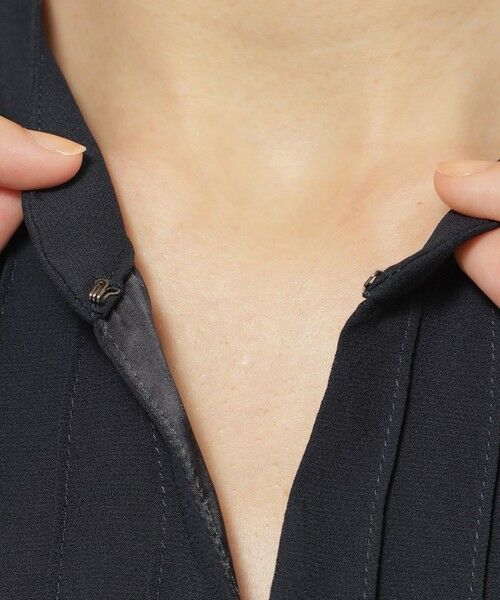 Paul Stuart / ポール・スチュアート ロング・マキシ丈ワンピース | 【ウォッシャブル】バックサテンアムンゼン　ワンピース | 詳細9