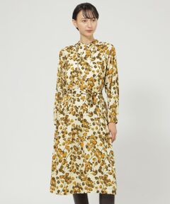 Paul Stuart / ポール・スチュアート ロング・マキシ丈ワンピース | 【ウォッシャブル】グラデーションフラワー　ワンピース