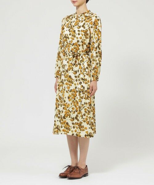 Paul Stuart / ポール・スチュアート ロング・マキシ丈ワンピース | 【ウォッシャブル】グラデーションフラワー　ワンピース | 詳細6