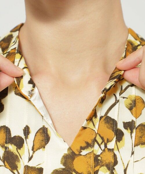 Paul Stuart / ポール・スチュアート ロング・マキシ丈ワンピース | 【ウォッシャブル】グラデーションフラワー　ワンピース | 詳細8