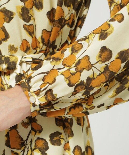 Paul Stuart / ポール・スチュアート ロング・マキシ丈ワンピース | 【ウォッシャブル】グラデーションフラワー　ワンピース | 詳細10