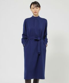 Paul Stuart / ポール・スチュアート ロング・マキシ丈ワンピース | 【WEB・一部店舗限定】ストレッチポンチ　ワンピース