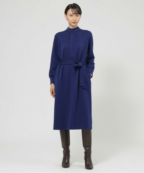 Paul Stuart / ポール・スチュアート ロング・マキシ丈ワンピース | 【WEB・一部店舗限定】ストレッチポンチ　ワンピース | 詳細3