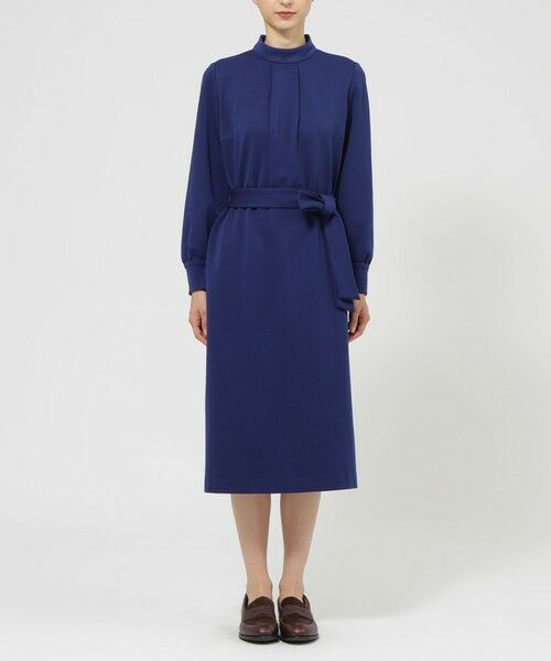 Paul Stuart / ポール・スチュアート ロング・マキシ丈ワンピース | 【WEB・一部店舗限定】ストレッチポンチ　ワンピース | 詳細6