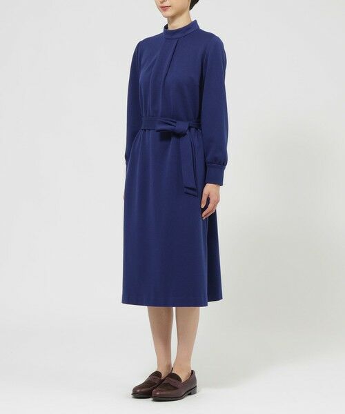 Paul Stuart / ポール・スチュアート ロング・マキシ丈ワンピース | 【WEB・一部店舗限定】ストレッチポンチ　ワンピース | 詳細7