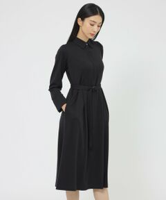 Paul Stuart / ポール・スチュアート ロング・マキシ丈ワンピース | 【eclat掲載】ウールジャージ　ワンピース