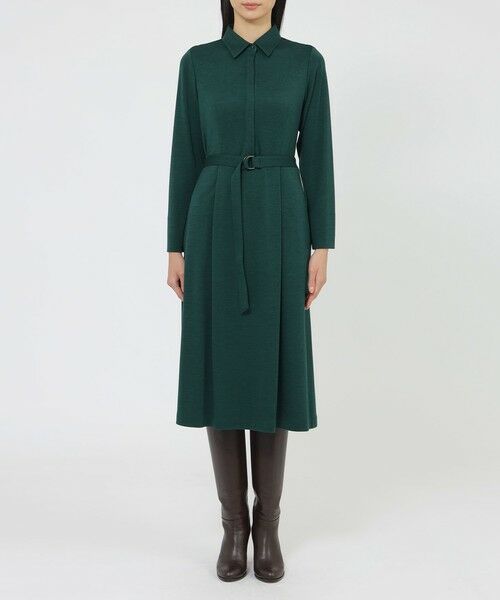 Paul Stuart / ポール・スチュアート ロング・マキシ丈ワンピース | 【eclat掲載】ウールジャージ　ワンピース | 詳細4