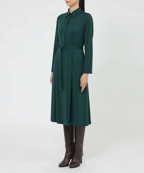 Paul Stuart / ポール・スチュアート ロング・マキシ丈ワンピース | 【eclat掲載】ウールジャージ　ワンピース | 詳細5