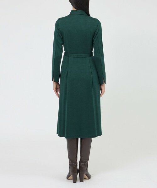 Paul Stuart / ポール・スチュアート ロング・マキシ丈ワンピース | 【eclat掲載】ウールジャージ　ワンピース | 詳細6