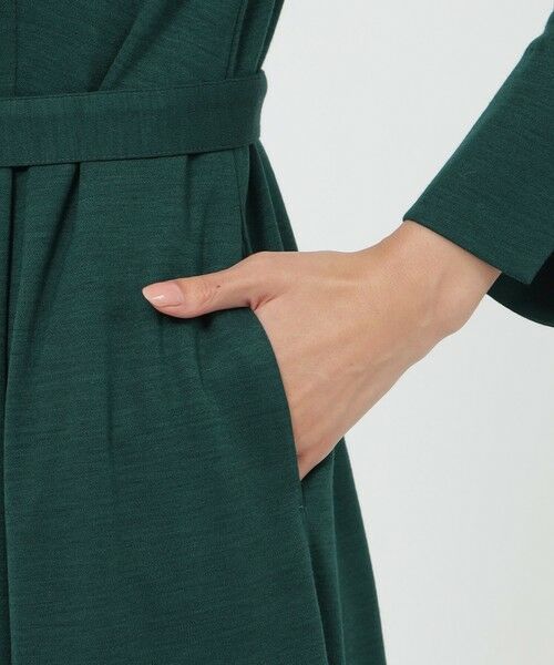 Paul Stuart / ポール・スチュアート ロング・マキシ丈ワンピース | 【eclat掲載】ウールジャージ　ワンピース | 詳細7