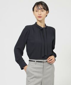 Paul Stuart / ポール・スチュアート シャツ・ブラウス | 【ウォッシャブル】バックサテンアムンゼン　ブラウス