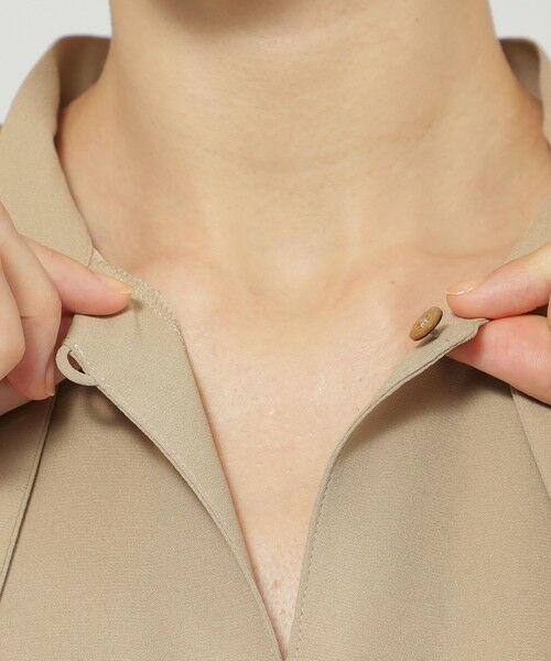 Paul Stuart / ポール・スチュアート シャツ・ブラウス | 【ウォッシャブル】バックサテンアムンゼン　ブラウス | 詳細8