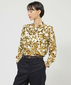 Paul Stuart / ポール・スチュアート シャツ・ブラウス | 【Nikkei magazine掲載】【ウォッシャブル】グラデーションフラワー　ブラウス