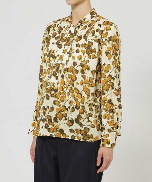 Paul Stuart / ポール・スチュアート シャツ・ブラウス | 【Nikkei magazine掲載】【ウォッシャブル】グラデーションフラワー　ブラウス | 詳細4