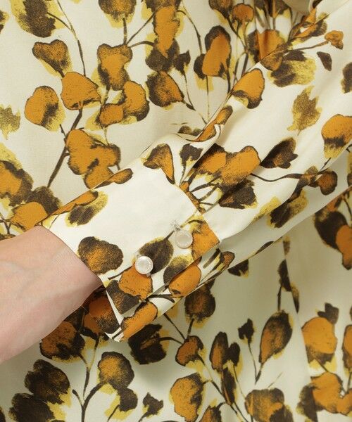 Paul Stuart / ポール・スチュアート シャツ・ブラウス | 【Nikkei magazine掲載】【ウォッシャブル】グラデーションフラワー　ブラウス | 詳細7