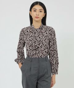 Paul Stuart / ポール・スチュアート シャツ・ブラウス | 【WEB・一部店舗限定/ウォッシャブル】スモールフラワー　ブラウス