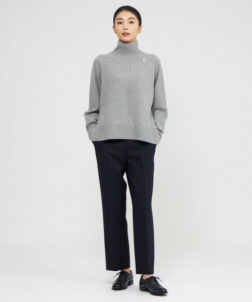 Paul Stuart / ポール・スチュアート ニット・セーター | 【eclat掲載】スーパージーロン　プルオーバー(ハイネック) | 詳細1