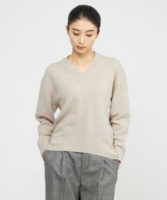 Paul Stuart / ポール・スチュアート ニット・セーター | 【eclat掲載】スーパージーロン　プルオーバー(Vネック)